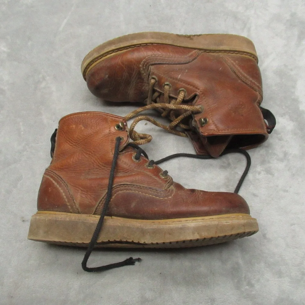 Georgia Mens 7.5M Work Boots Brown 6